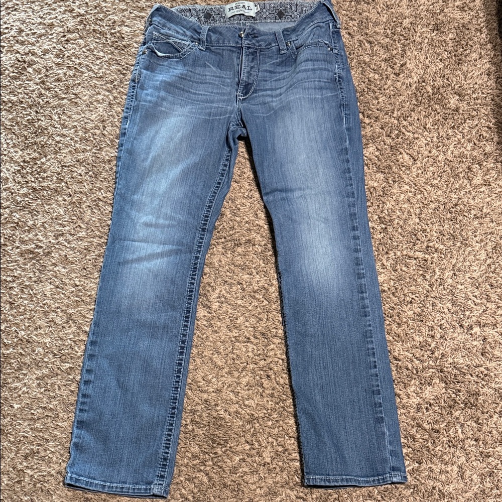 Ariat Women's Classic Blue Straight Leg Jeans